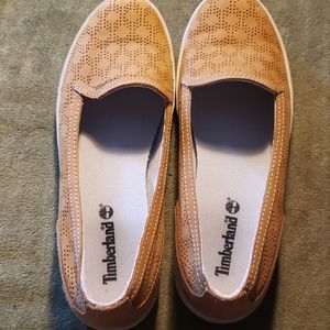 Timberland Brattleboro Perforated Slip On Wheat